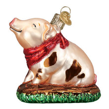Load image into Gallery viewer, Piggy In The Puddle Ornament