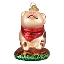 Load image into Gallery viewer, Piggy In The Puddle Ornament