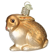 Load image into Gallery viewer, Tan Cottontail Bunny Ornament
