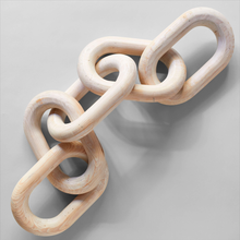 Load image into Gallery viewer, Pale Wood Chain ~ Large 5-Link
