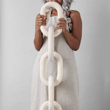 Load image into Gallery viewer, Pale Wood Chain ~ Large 5-Link