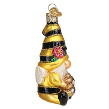 Load image into Gallery viewer, Bee Happy Gnome Ornament