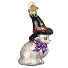 Load image into Gallery viewer, Witch Kitten Ornament