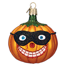 Load image into Gallery viewer, Masked Jolly Jack O'lantern Ornament