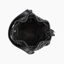 Load image into Gallery viewer, Ripple Plush Crossbody Bucket Bag ~ Black, Blue, Khaki Green, or Pink