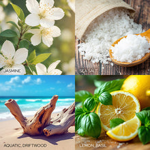 Load image into Gallery viewer, Warm Seas & Greetings Candle