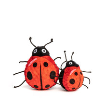 Load image into Gallery viewer, fabdog faball® Dog Toy ~ Ladybug ~ Small or Large