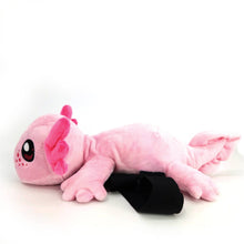 Load image into Gallery viewer, Axolotl Plush Sling Backpack