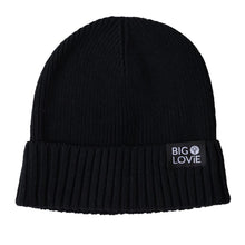 Load image into Gallery viewer, Badass Cotton Cashmere Beanie ~ Black