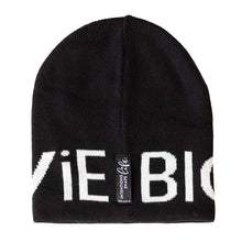 Load image into Gallery viewer, BIG LOVIE Jacquard Intentions Beanie ~ Black
