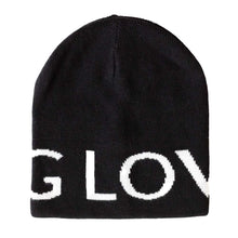 Load image into Gallery viewer, BIG LOVIE Jacquard Intentions Beanie ~ Black