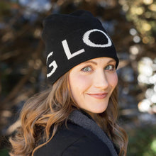 Load image into Gallery viewer, BIG LOVIE Jacquard Intentions Beanie ~ Black