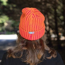 Load image into Gallery viewer, JM x BL Cosmic Color Contrast Hat ~ Tangerine