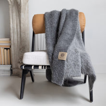 Load image into Gallery viewer, SURI Blanket | Dark Gray + Light Gray