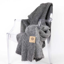Load image into Gallery viewer, SURI Blanket | Dark Gray + Light Gray