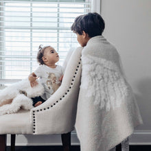 Load image into Gallery viewer, Dream WINGS Blanket ~ Little in Silver
