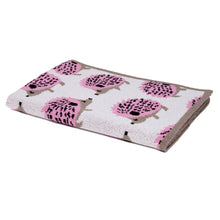 Load image into Gallery viewer, Baby Cotton Knit Hedgehog Blanket ~ Pink, Blue, or Beige