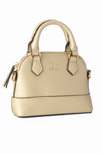 Load image into Gallery viewer, Gold Metallic Girl's Crossbody Purse