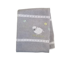 Load image into Gallery viewer, Lamb Baby Blanket ~ Grey