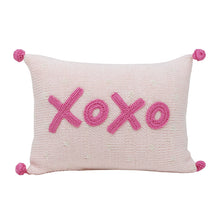 Load image into Gallery viewer, XOXO Mini Pillow ~ Pink