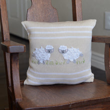Load image into Gallery viewer, Lamb Throw Pillow ~ Ecru