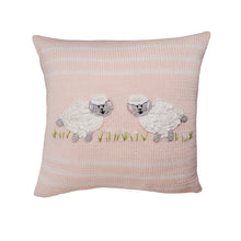 Load image into Gallery viewer, Lamb Throw Pillow ~ Pink