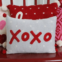 Load image into Gallery viewer, XOXO Mini Pillow ~ Red