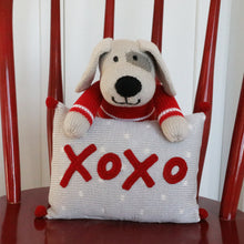 Load image into Gallery viewer, XOXO Mini Pillow ~ Red