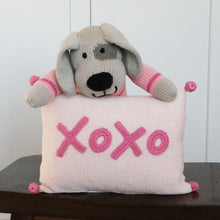 Load image into Gallery viewer, XOXO Mini Pillow ~ Pink