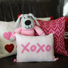 Load image into Gallery viewer, XOXO Mini Pillow ~ Pink