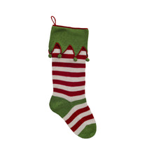Load image into Gallery viewer, Elf Cuff Stocking ~ Multi
