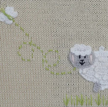 Load image into Gallery viewer, Lamb Baby Blanket ~ Ecru