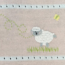 Load image into Gallery viewer, Lamb Baby Blanket ~ Pink
