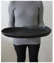 Load image into Gallery viewer, Stoneware Long Serving Platter | Dadasi ~ White or Black