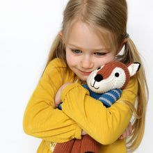 Load image into Gallery viewer, Fox in Blue Sweater