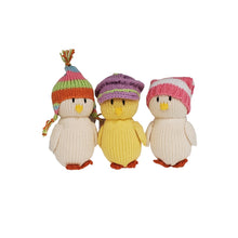 Load image into Gallery viewer, Chicks in Pastel Hats - set of 3