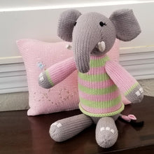 Load image into Gallery viewer, Elephant in Sweater ~ Pink