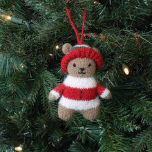 Load image into Gallery viewer, Swiss Christmas Bears Ornaments ~ Set of 2