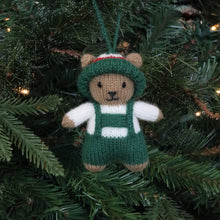 Load image into Gallery viewer, Swiss Christmas Bears Ornaments ~ Set of 2