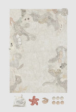 Load image into Gallery viewer, Washable Play Rug Seabed