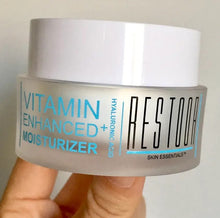 Load image into Gallery viewer, Vitamin Enhanced Moisturizer + Hyaluronic Acid For Face