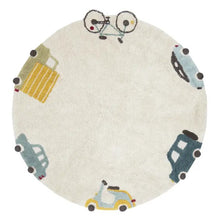 Load image into Gallery viewer, Wheels Rug ~ Washable