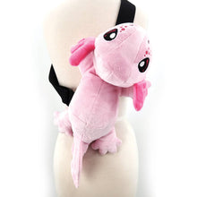 Load image into Gallery viewer, Axolotl Plush Sling Backpack