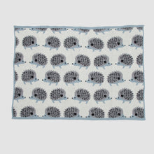 Load image into Gallery viewer, Baby Cotton Knit Hedgehog Blanket ~ Pink, Blue, or Beige