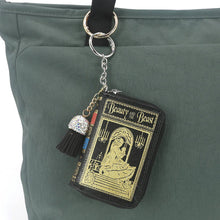 Load image into Gallery viewer, Beauty and the Beast Book Bag/Coin Purse in Vinyl