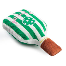 Load image into Gallery viewer, Green Stripe Pickleball Paddle by Haute Diggity Dog