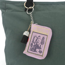 Load image into Gallery viewer, Alice in Wonderland Book Bag Charm/Coin Purse in Vinyl