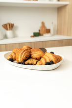 Load image into Gallery viewer, Mini Handmade Long Stoneware Serving Platters | Dadasi : Matte White / Medium