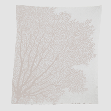 Load image into Gallery viewer, Coastal Fan Coral Throw Blanket