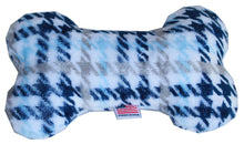 Load image into Gallery viewer, Pet and Dog Plush 6" Bone Toy ~ "Classic Plaids Group"